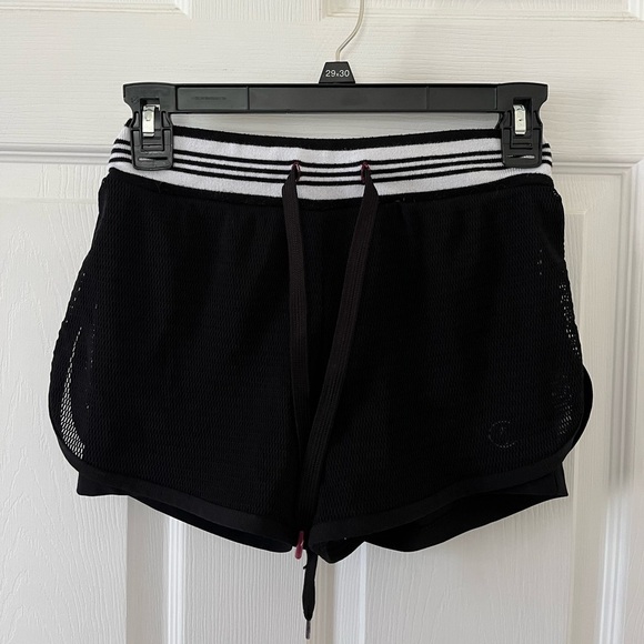 Pants - Black Women's Athletic Shorts